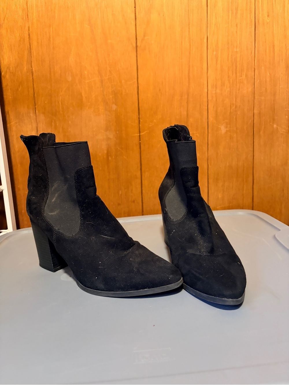 Attention Ankle Boots. Size 9.